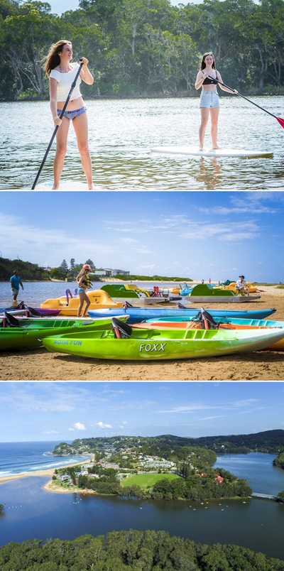 Central Coast Paddle Board, Kayak and Boat Hire